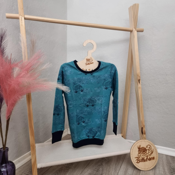 Gr. 128 Sweater Freuerwehr Petrol