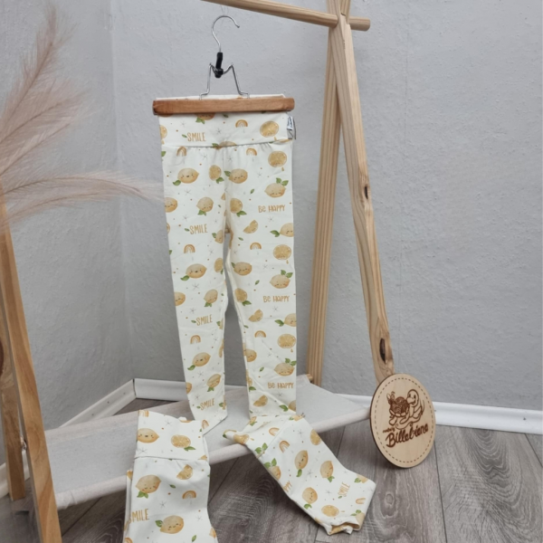 Zitrone Leggings 3 für Babys und Kinder
